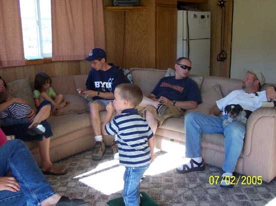 2005 family reunion in Malad, ID